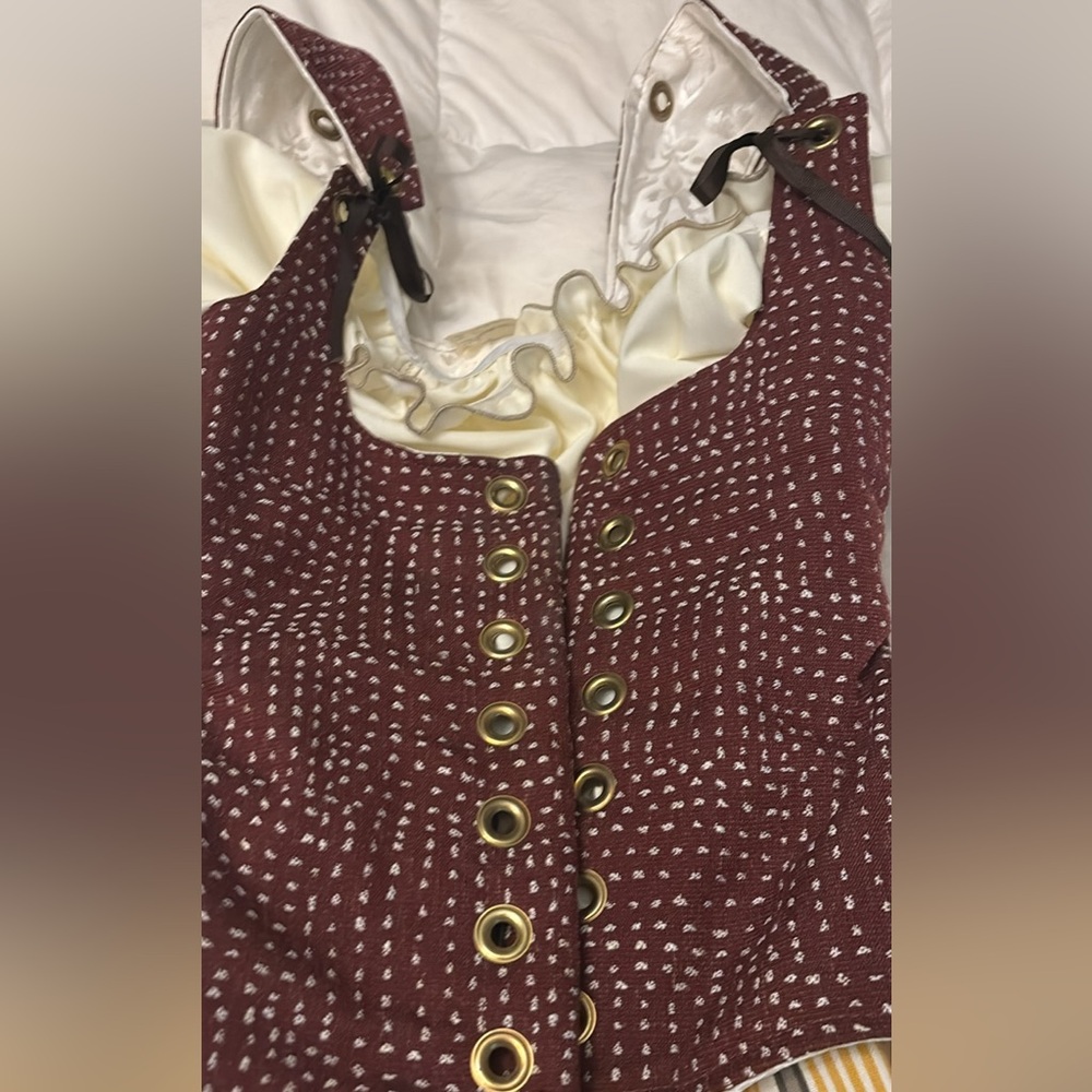 Cottage core Hobbit handmade outfit Damsel in this Dress